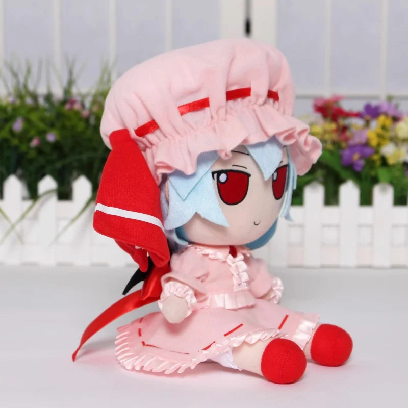 Touhou Project Remilia Scarlet Fumo Plush Toy Smoke Sealed Club Sitting Style Stuffed Doll Soft Figurine Kids Fans Birthday Gift