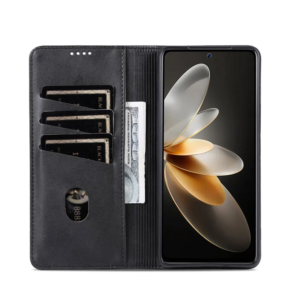 Flip Case for OPPO Find X8 Pro Leather Case Card Holder Magnetic Wallet Case for OPPO Find X7 Ultra X8 Pro X8ProPhone Cover