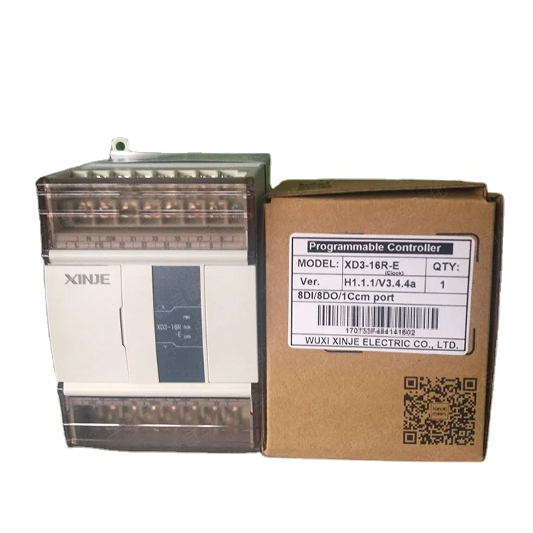 Xinjie PLC programming controller host XD3-16R-E  XD3-16T-E  XD3-32R-E  XD3-32T-E  XD3-48T-E XD3-48R-E