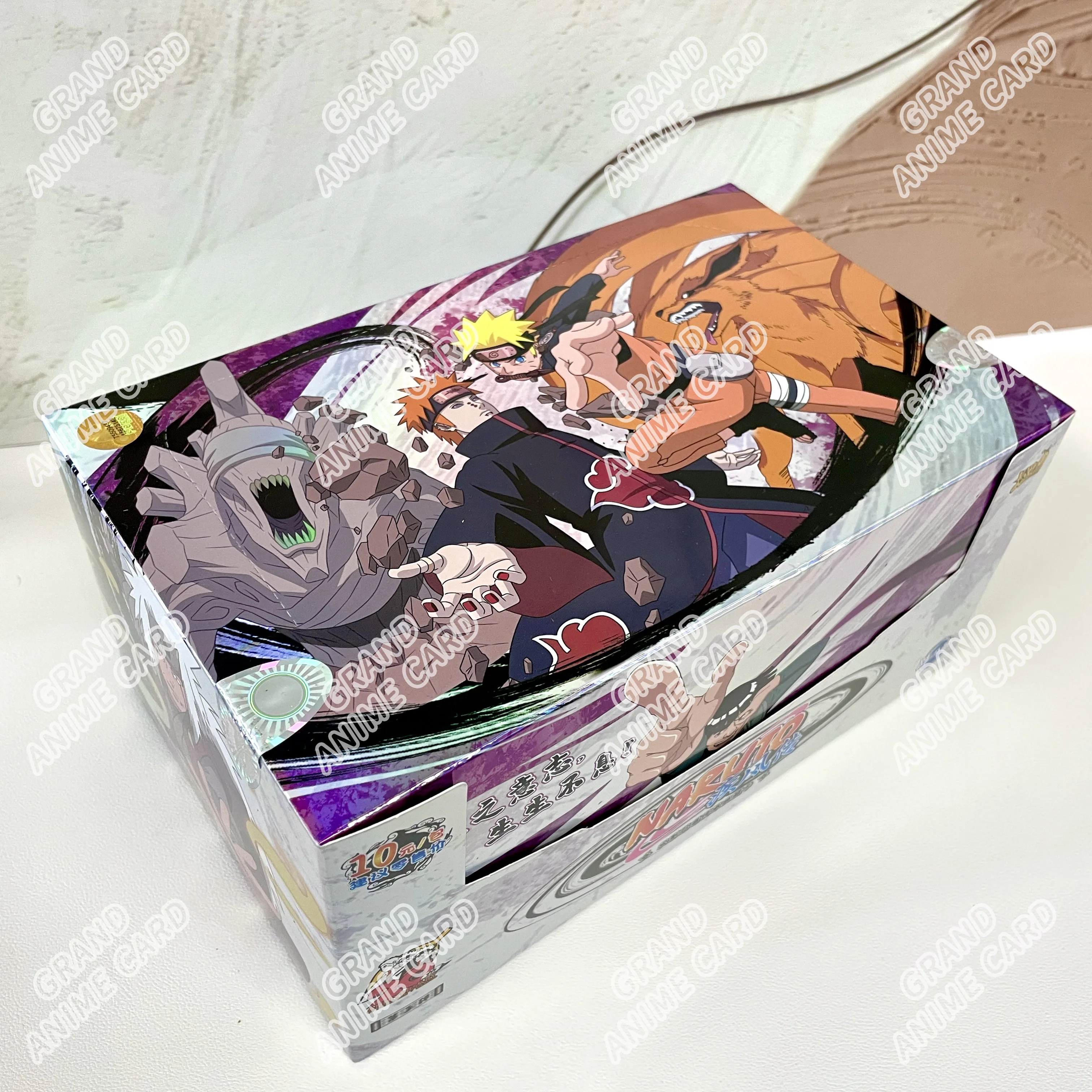 KAYOU Originele Naruto Kaarten T2W9 T4W8 Booster Box Anime TCG Zeldzame SE BP CR MR Ninja World Fight Chapter Collectie Kinderspeelgoed Cadeau