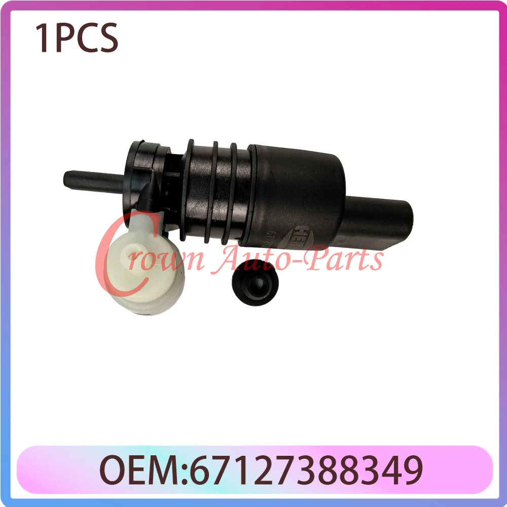 

Brand New Windshield Washer Pump 67127388349 For BMW X2 X3 X5 X6 X7 Series i3 Mini Cooper