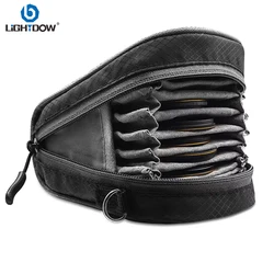 Lightdow Dustproof Filter Bag Filter Pouch Shoulder Case with Belt for Photography Easy to carry for Lens Accessories