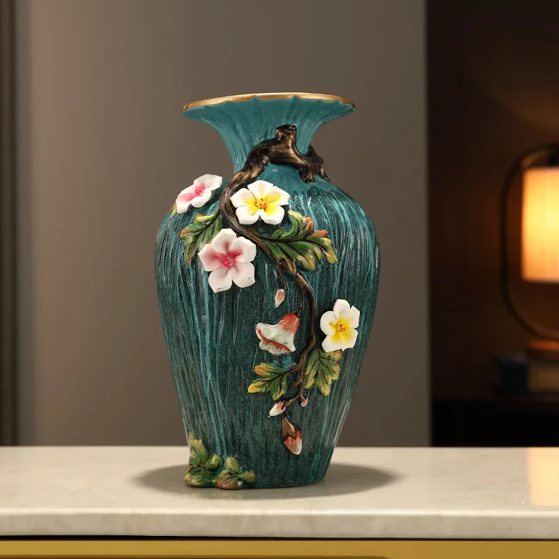 For Vintage ceramic large vase, water raised flower arrangement, flower arrangement, living room entrance ornament