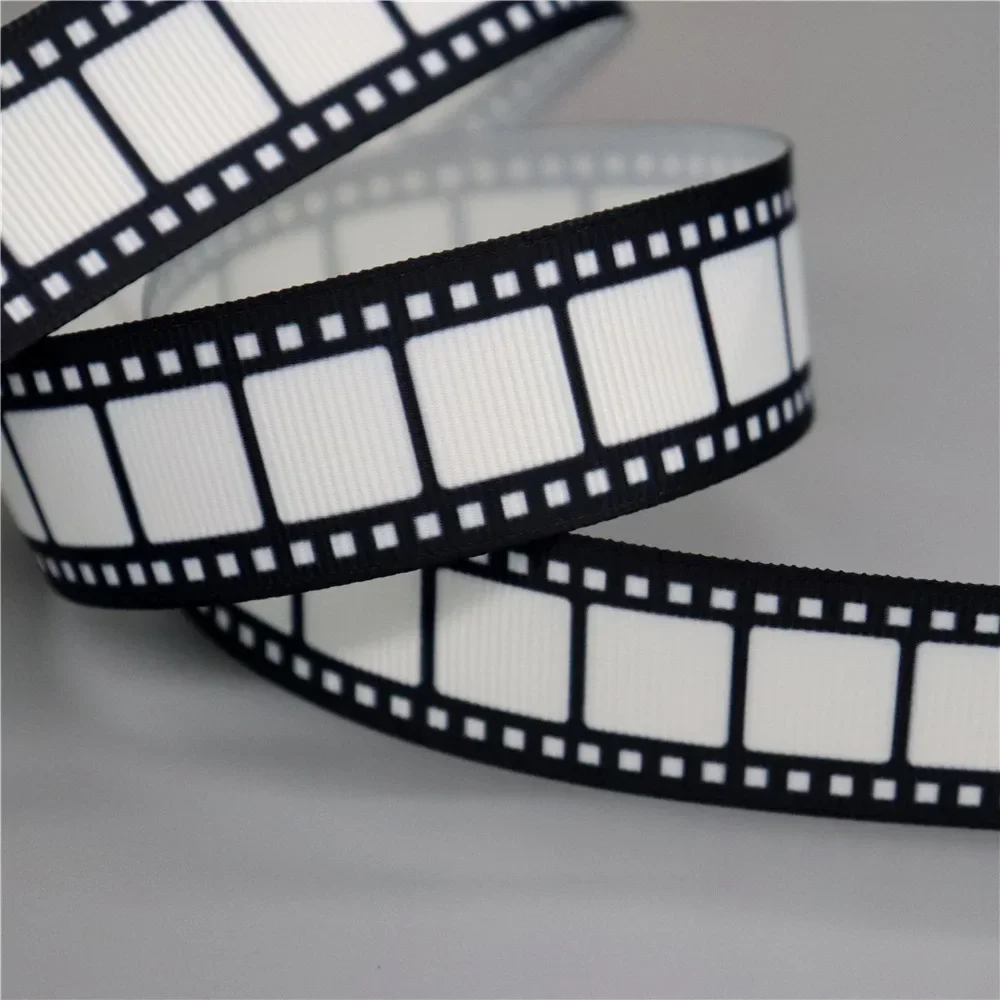 DHK 7/8 \'\'5 yardas película impresa cinta de grogrén accesorios sombreros decoración Collar DIY artesanía de costura C2642