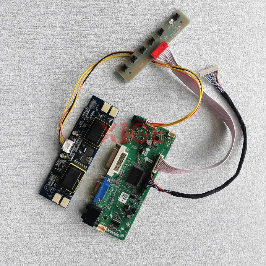 

Для NA19026 LQ170K1LW01 NL12876BC26 FLC43XWC8V: Комплект для самостоятельной сборки платы управления ЖК-монитором, 20-контактный LVDS, 1280*768, 4-CCFL, HDMI+DVI+VGA