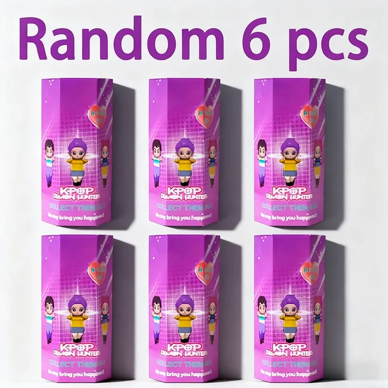 

K-pop Demon Hunters слепая коробка Devil Saja Collect аниме фигурка детская вечеринка косплей игровой мультфильм охотаник декоративный рождественский подарок