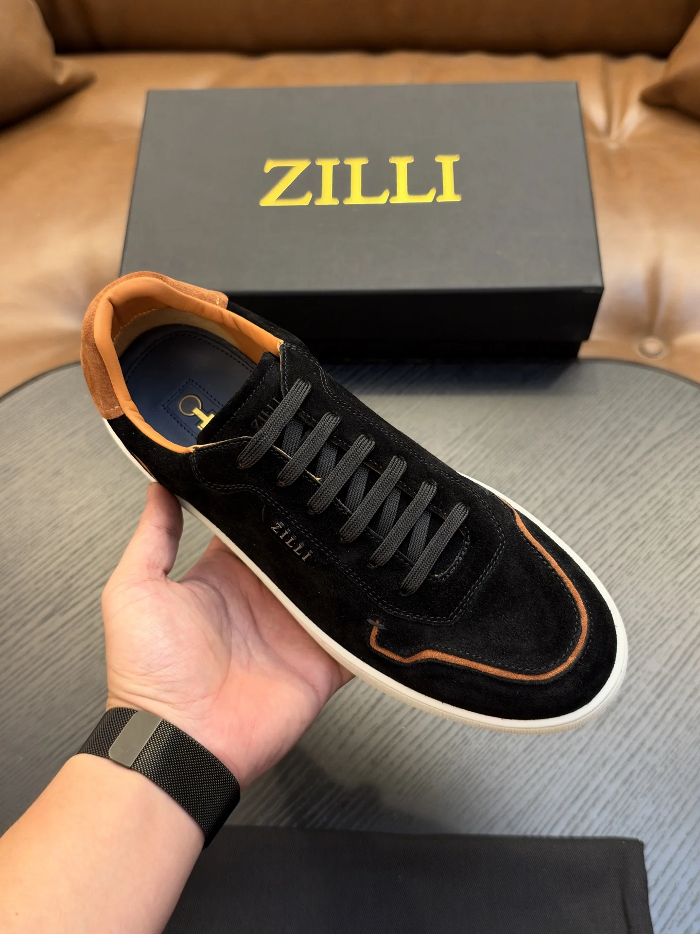 SIJITONGDA2026 Youth Leisure Sports Men's Shoes Autumn and Winter New Collection, Inner Leather Rubber Bottom Size 39-44