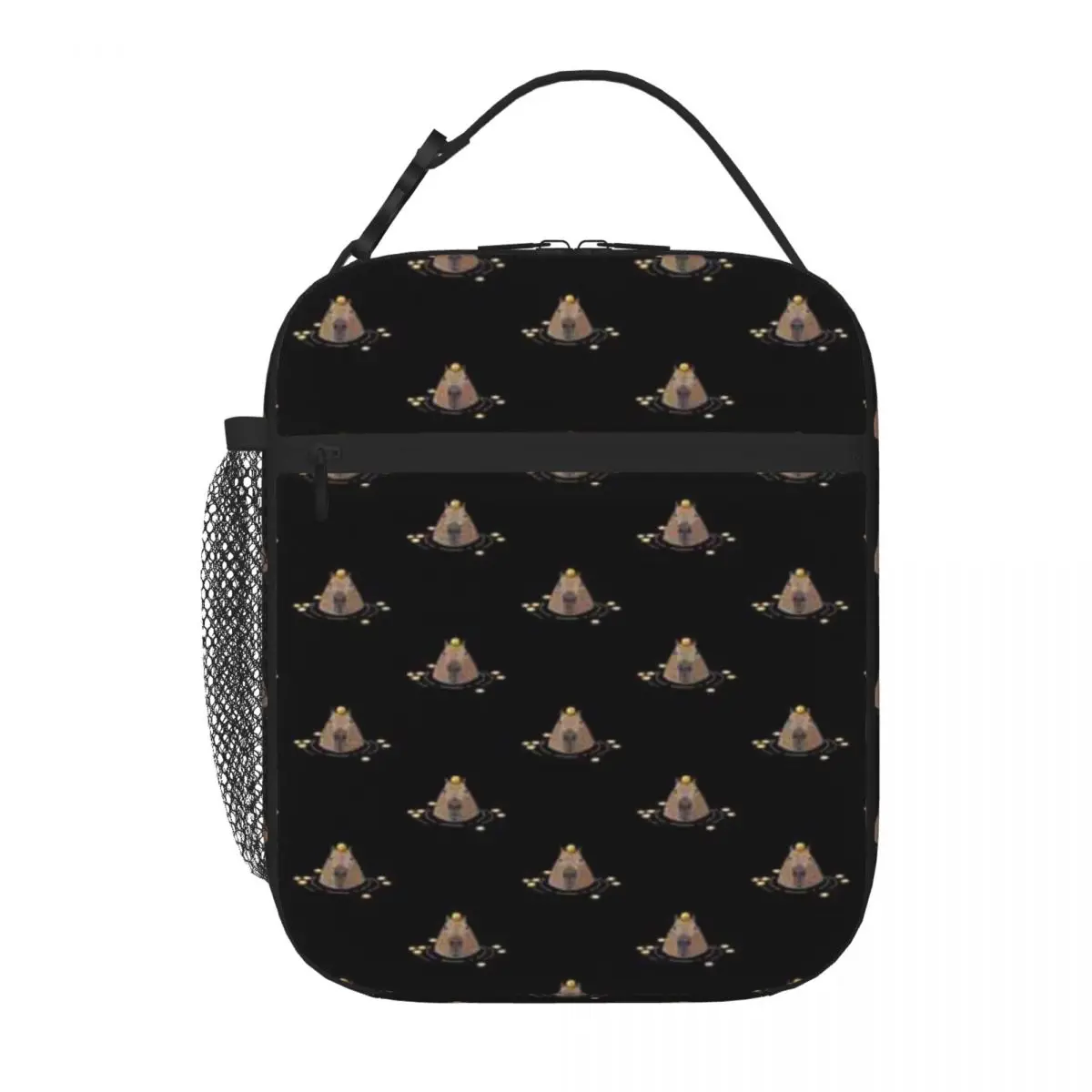 Bestselling Capybara Waterproof Surface Adjustable Strap Lunch Bag Daycare Meal Sports Lunch Bag