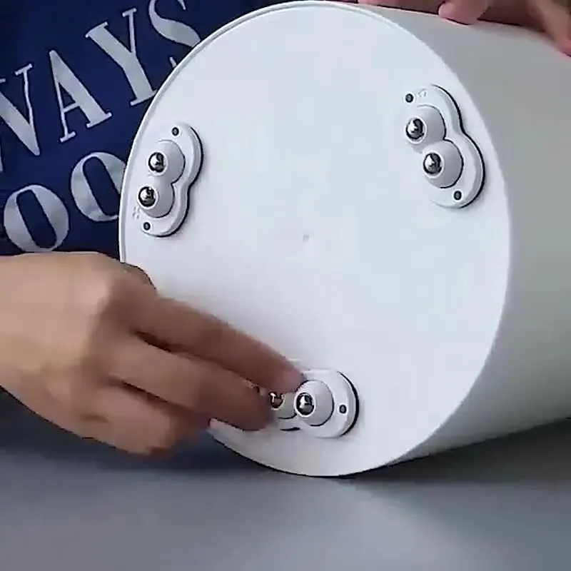 8PCS Adhesive Non Perforated Universal Wheel Furniture Base Roller Ball Type Casters Handcart Silent Wheel