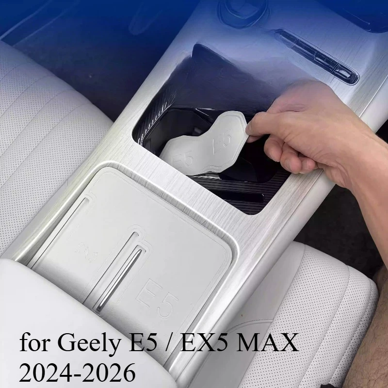 

Door Groove Mat for Geely E5 / EX5 MAX 2024-2026 Car Anti-slip Mat Leather Gate Slot Pads Auto MG ZS Accessories