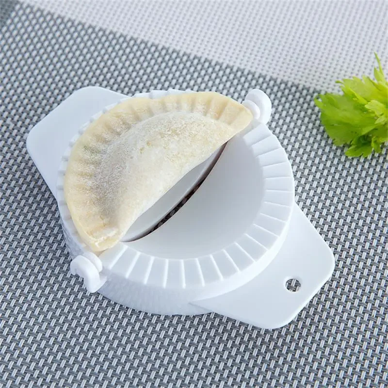 Dumpling Maker DIY Kit Wrapper Presser Manual Labor-Saving Ravioli Empanadas Dough Skin Molder Machine Kitchen Gadgets Tools