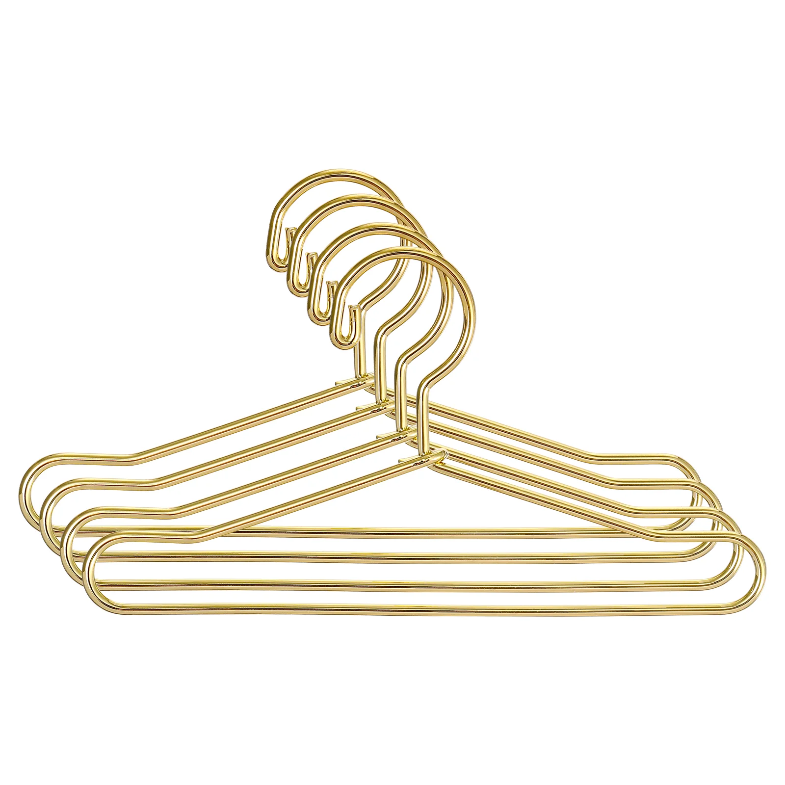20 Pcs Hanger Small Clothes Hangers Metal Hanging Rack Miniature Coat for Dolls Clothing
