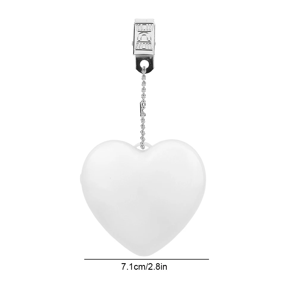 1/2/3Pcs LED Heart-shaped Night Light USB Charging Touch Sensor Lamp Purse Handbag Keychain Pendant Light Gifts For Women Girls