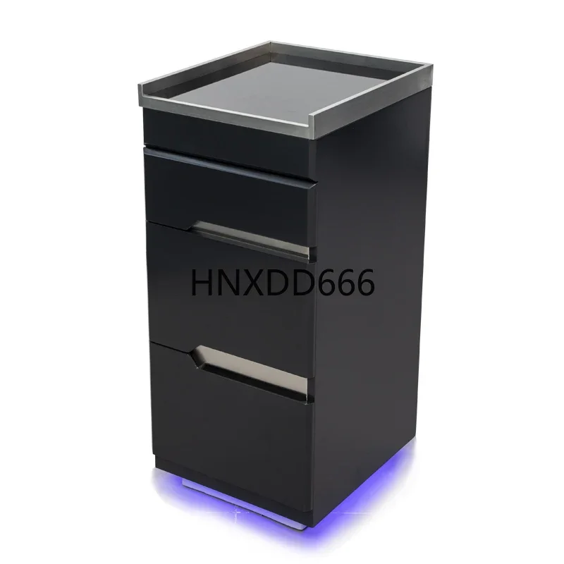 Specialized Salon Hairdressing Tool Cabinet Countertop Organizer - Storage Locker for Hair Salon Counter