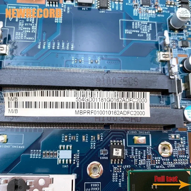 Imagem -04 - para Acer Aspire 5740 5740g 48.4gd01.01m Mbprf01001 Mb.prf01.001 Laptop Placa-mãe Hm55 Ddr3 Livre Cpu Hd5650 1gb