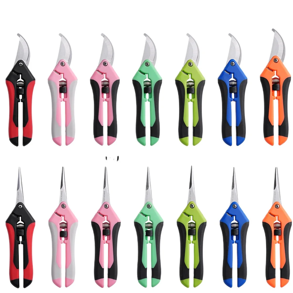 مقص البستنة الصغير للتقليم وتقليم الفاكهة والتقليم وقطع العنب وأدوات البستنة #3