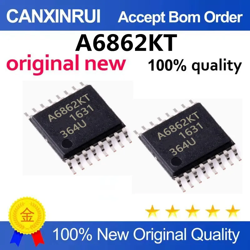 (5-100pcs) A6862KT A6862KLPTR-T Direction Machine Grid Pole Driver Control Chip for Electronic Components Market