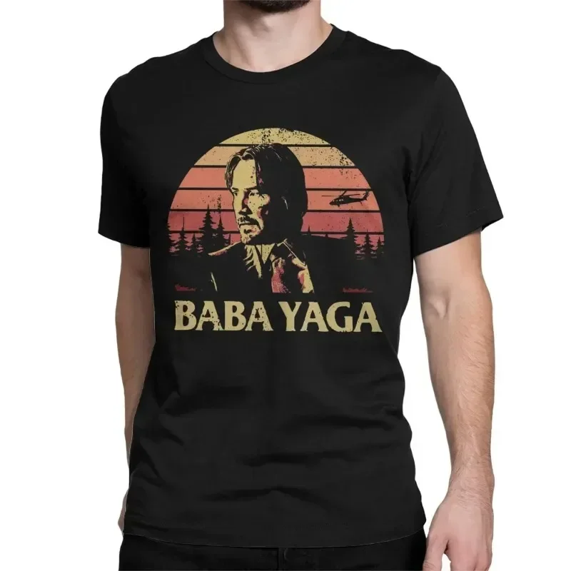 Fun John Wick Yaga T-shirt Men Women Casual T-shirt Crewneck Short Sleeve T-shirt New To Fashion Clothing