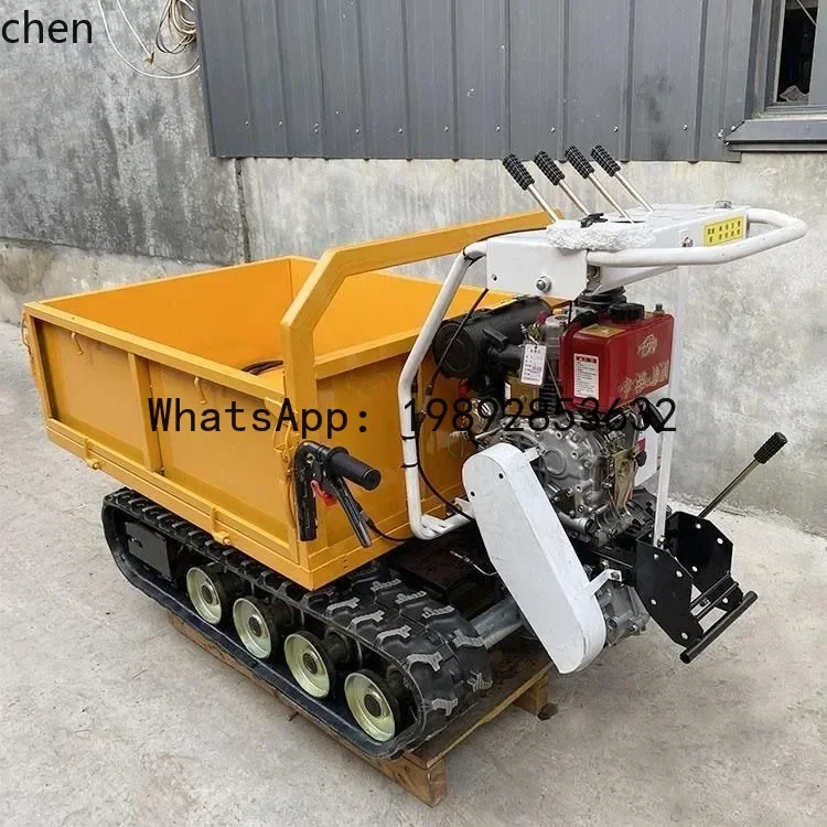 JX all-terrain crawler small truck for agricultural dump orchards in mountainous areas