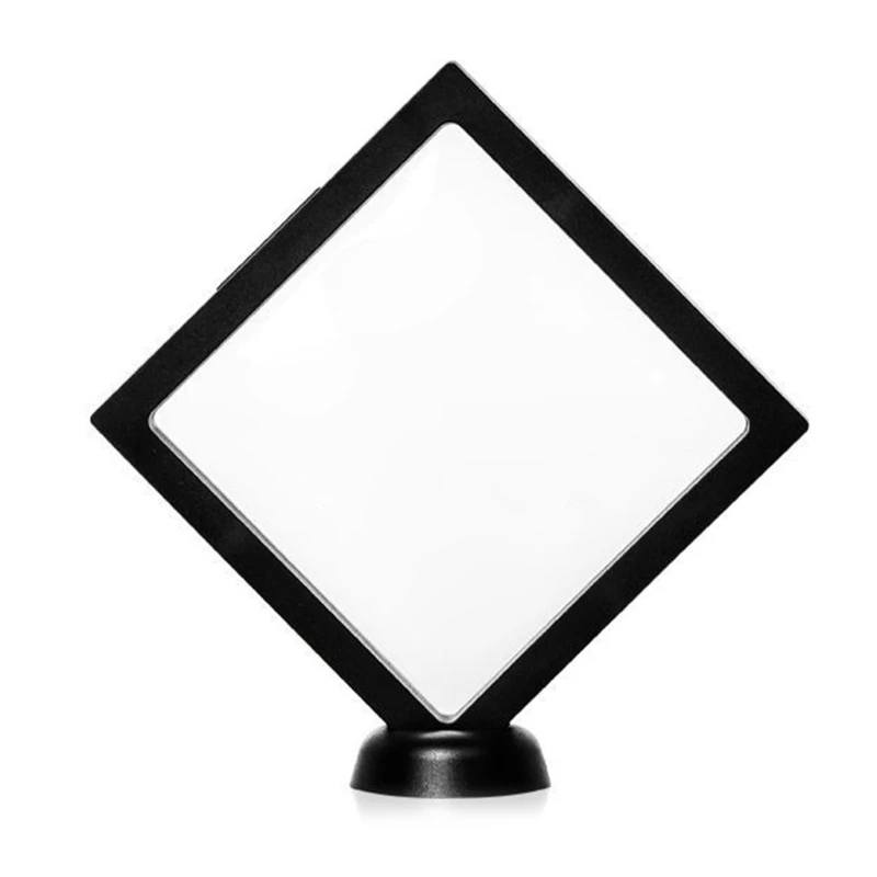 Challenge Coin Display Stand 3D Floating Transparent Phone Case Jewelry Specimen Military Medal Stand Frame Wholesale