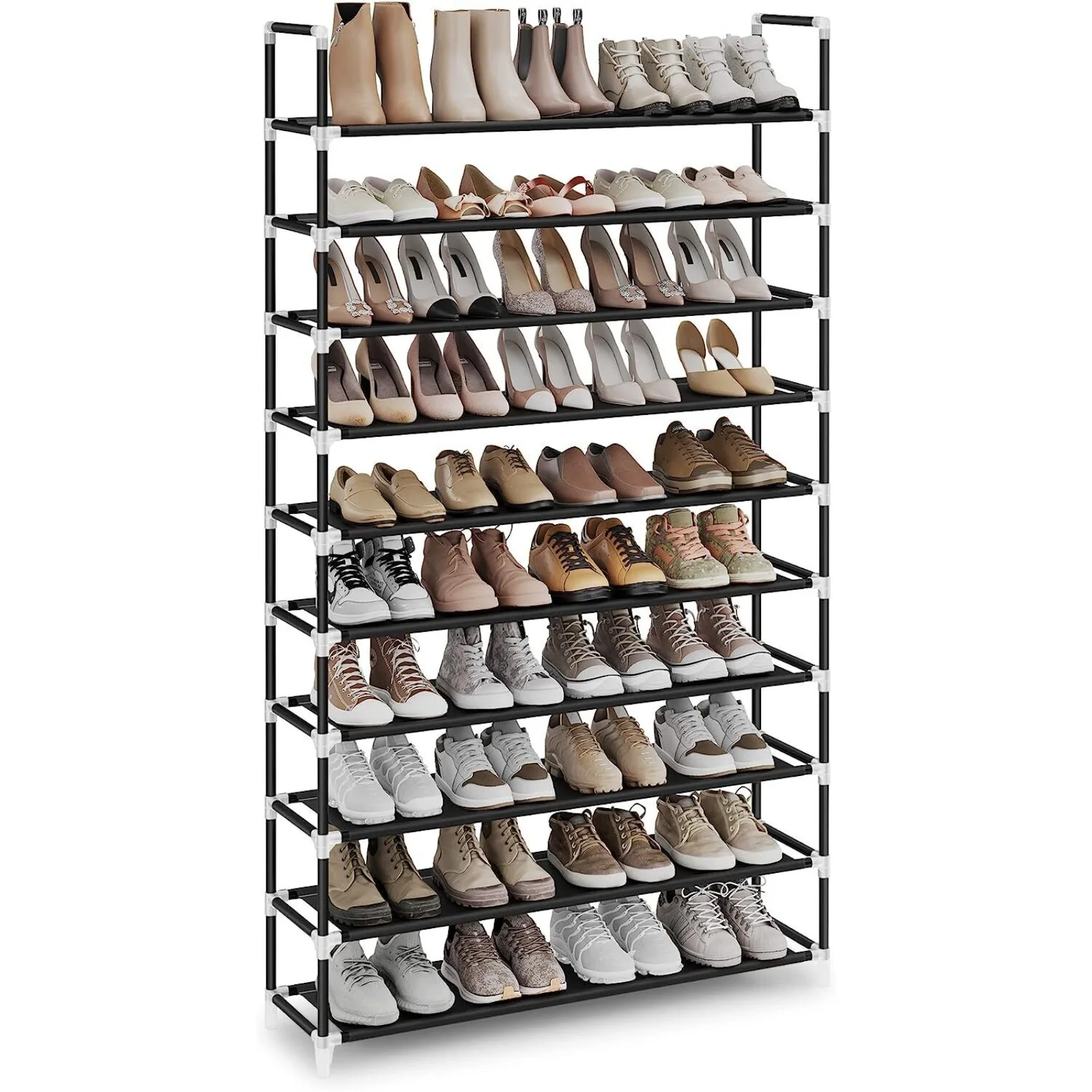 

Portable Non Woven Fabric Shoe Rack Organizer Storage Shoes Shelves Space 10Tier United States