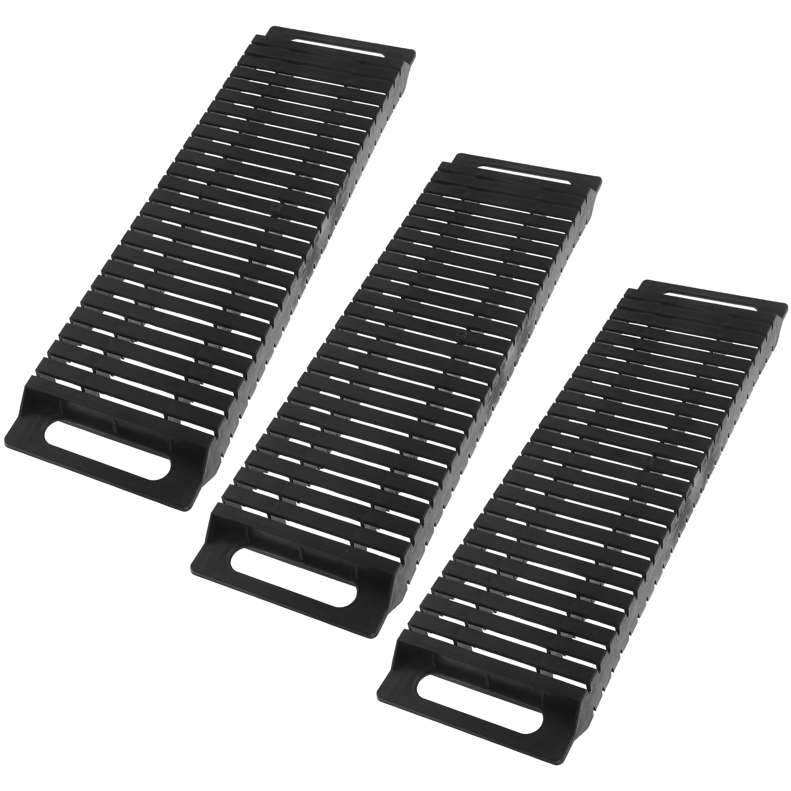 3 Pcs Anti-static Bar Rack Bracket Turnover Frame Storage Stand Antistatic PCB Circuit Board Drying Plastic Shelf Holder