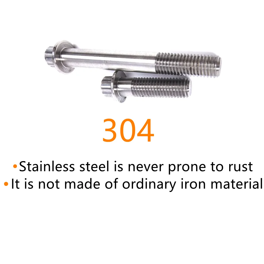 For Harley Softail Breakout Touring Electra Glide FLHX Dyna Sportster XL883iron 99-25 Stainless Steel Front Brake Caliper Bolts