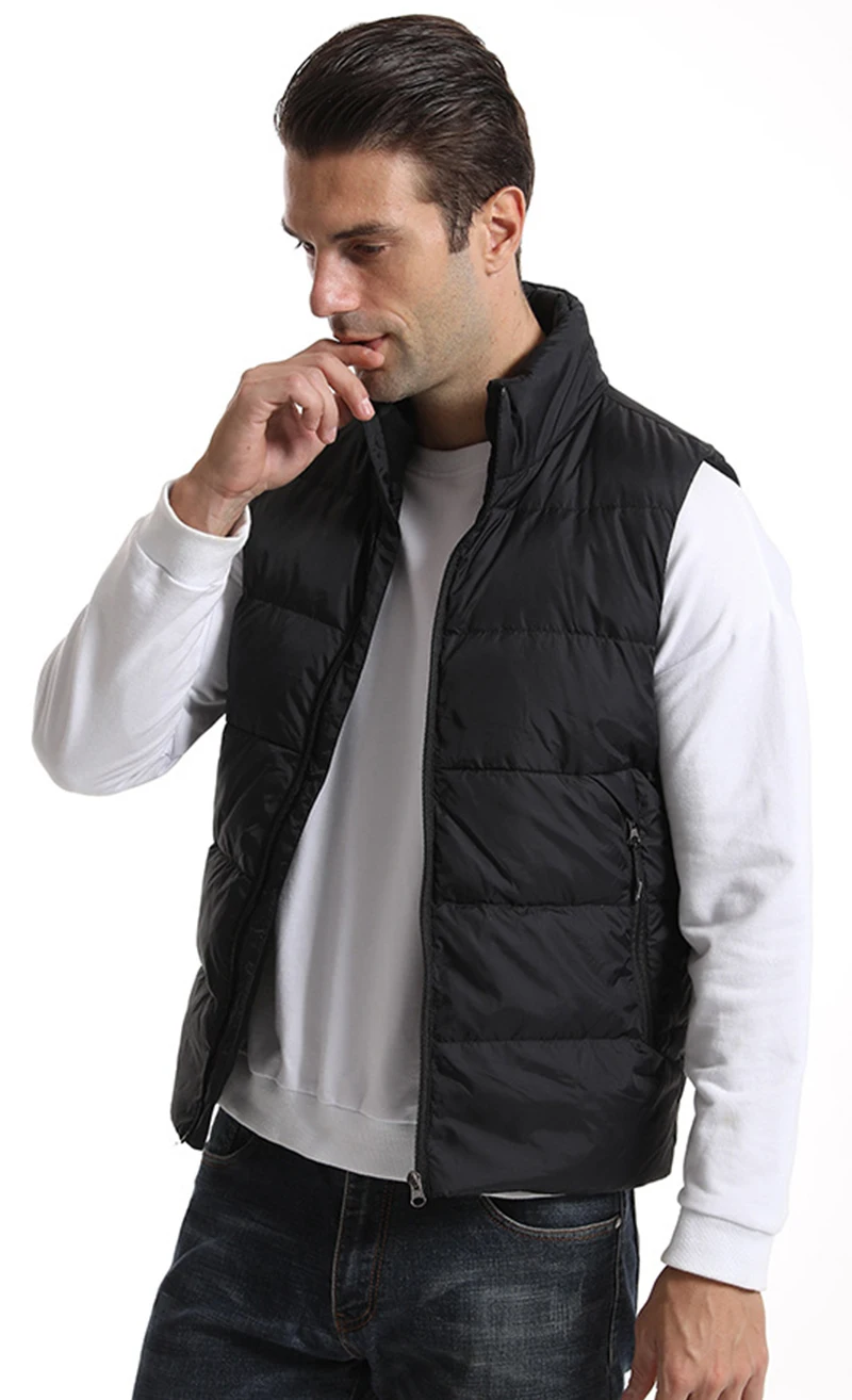Frauen USB Infrarot 15-Zahlen-Heizweste Jacke Mode Heizwesten Winter Warm gepolsterte ärmellose Weste Thermokleidung – Detail 10
