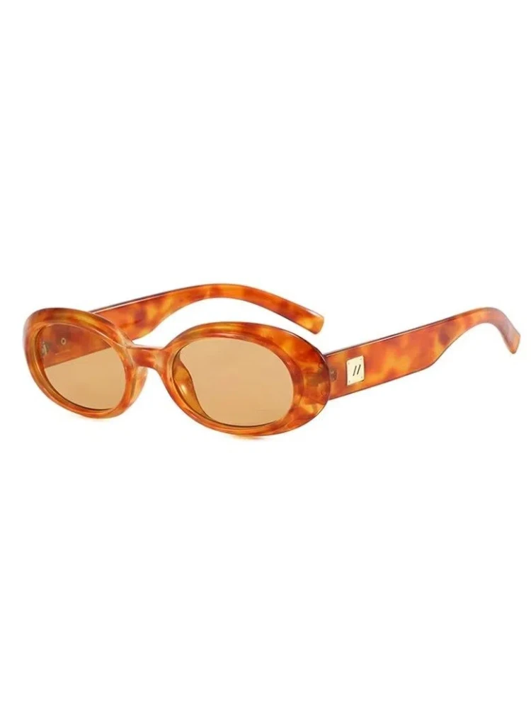 AliExpress ShangeWFJia Retro Oval Sunglasses 2026 Women Luxury Leopard Shades UV400 Men Punk Brand Sun Glasses Outdoor Cycling Goggles Unisex