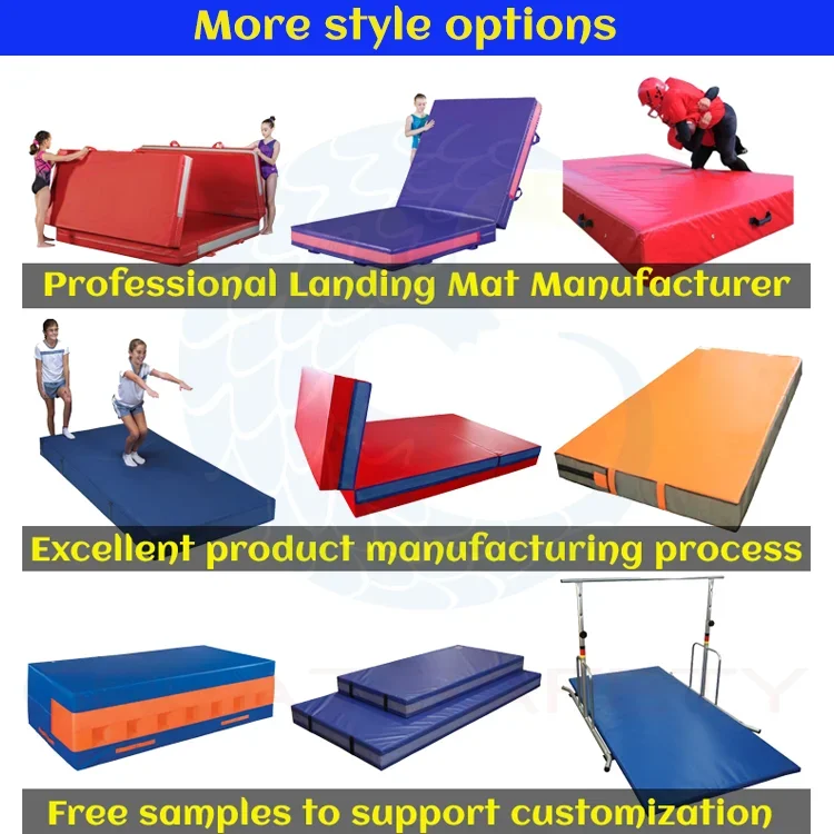 New Arrival Balance Beam Protective Mats Custom Landing Mat Cheap Gymnastics Cushion Mat for Gymnastic Training