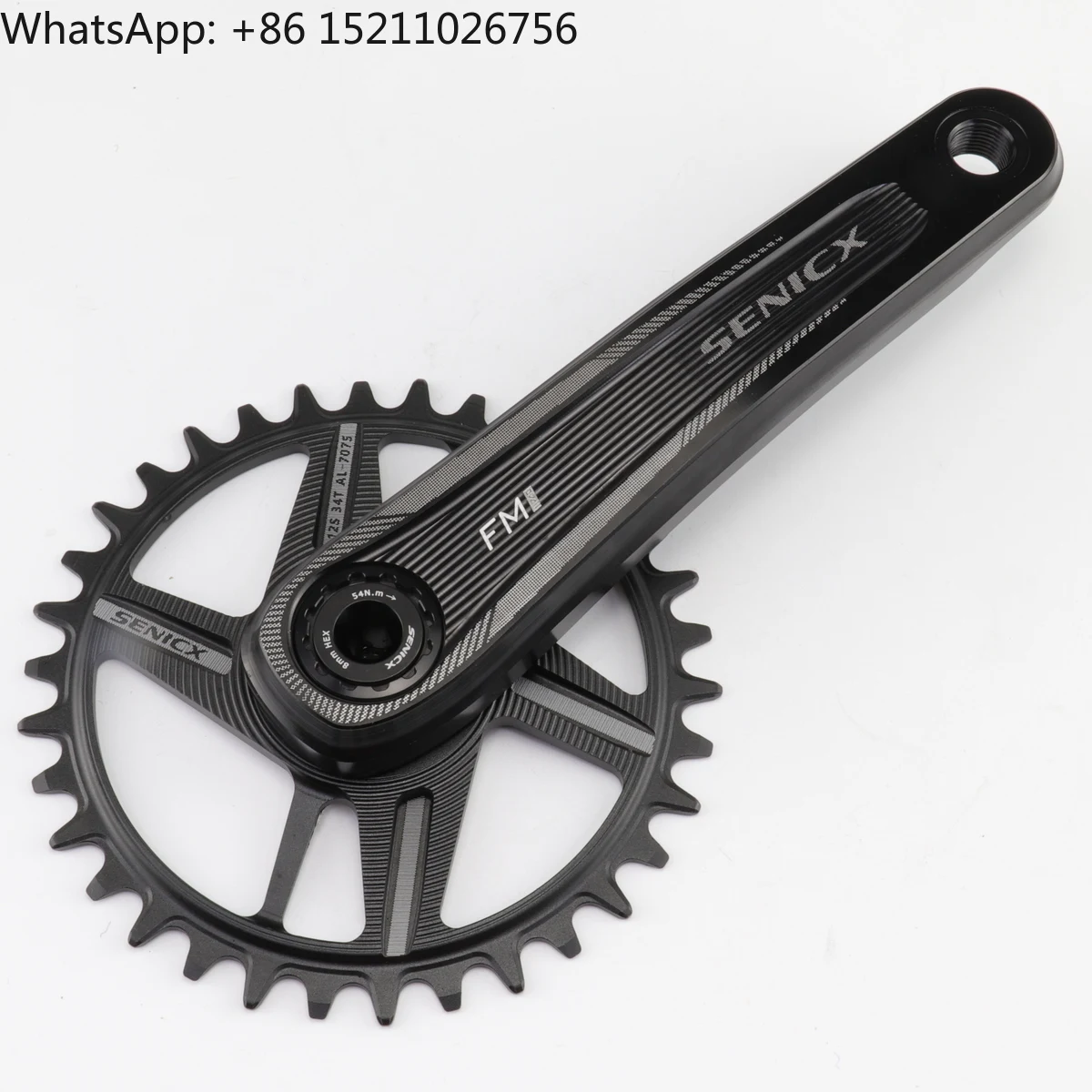 SENICX MTB DUB Crankset FC-FM1-A1 165/170/175mm 30/32/34/36/38T Direct Mount 11S/12S Mountain Bike Crank Boost CNC