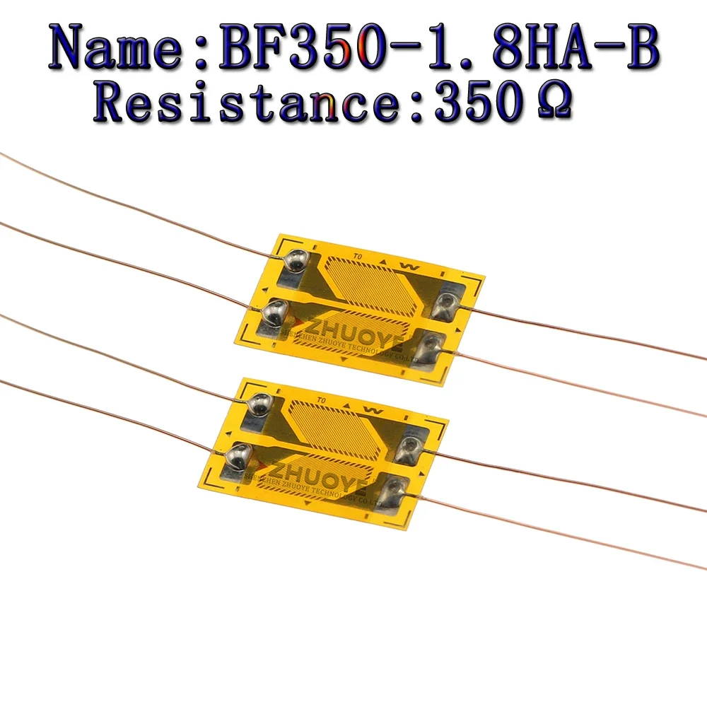 

10pc weighing sensor STRAIN GAUGE BF350-1.8HA-Bhigh-precision resistance type350 ohm half bridge/ measuring torque shear force