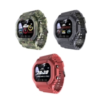 Ocean Sport Wristwatch Heart Rate Blood Pressure Monitoring Step Count APP Control Smartwatch for Adults Women Men Teens