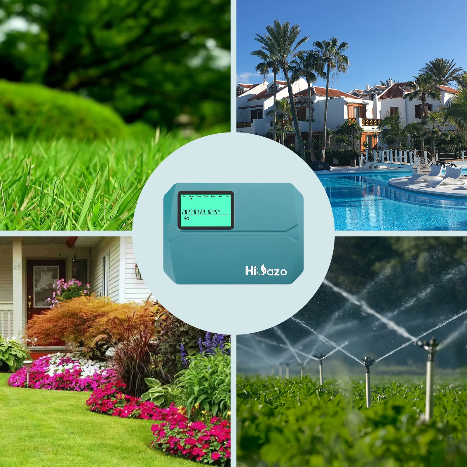 Imagem -06 - Wifi Jardim Rega Temporizador Smart Sprinkler Controller Sistema de Irrigação por Gotejamento Controlador de Água de Zonas Ajuste Sazonal