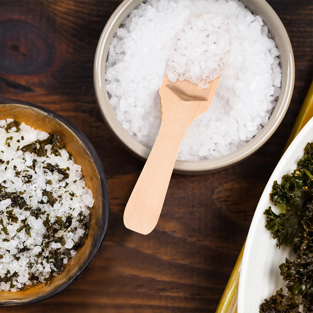 

10Pcs Mini Wooden Spoons Kitchen Seasoning Tools for Salt Milk Powder Tea Spices Bath Salts Fine Craftsmanship Smooth Edge