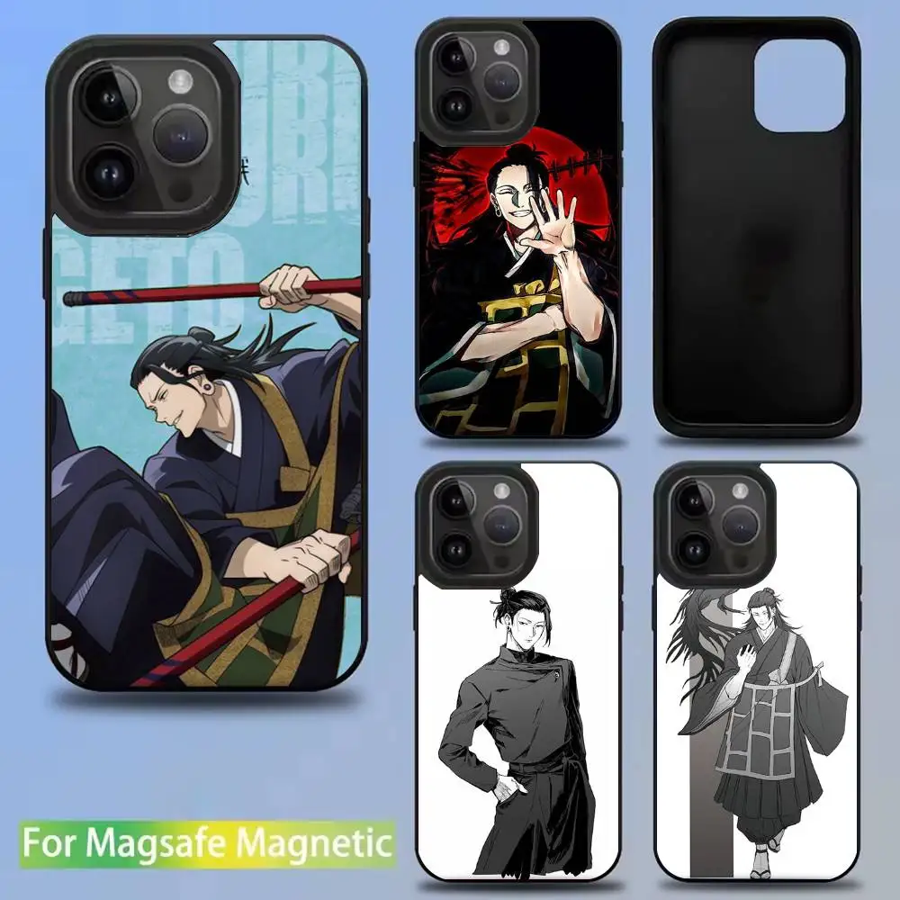 

Suguru Geto Anime Phone Case For iPhone 16,15,14,13,12,11,Pro,Max,Plus,Mini,SE New Magsafe Magnetic Wireless Charging