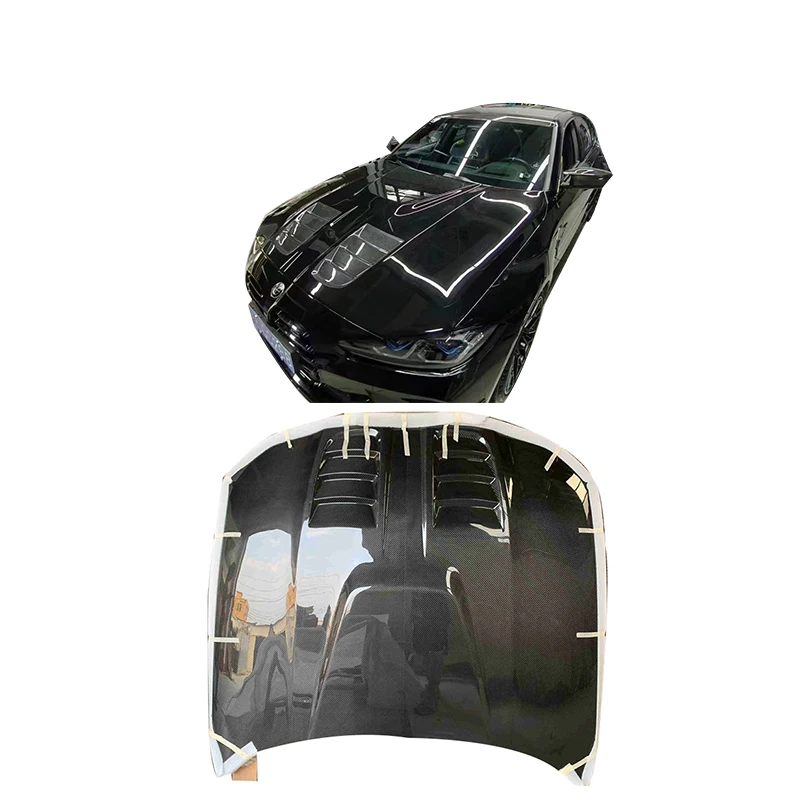 Factory price Car Part Dry Carbon Engine Cover Hood Bonnet For M3 G80 M4 G82 Perfect Fitment