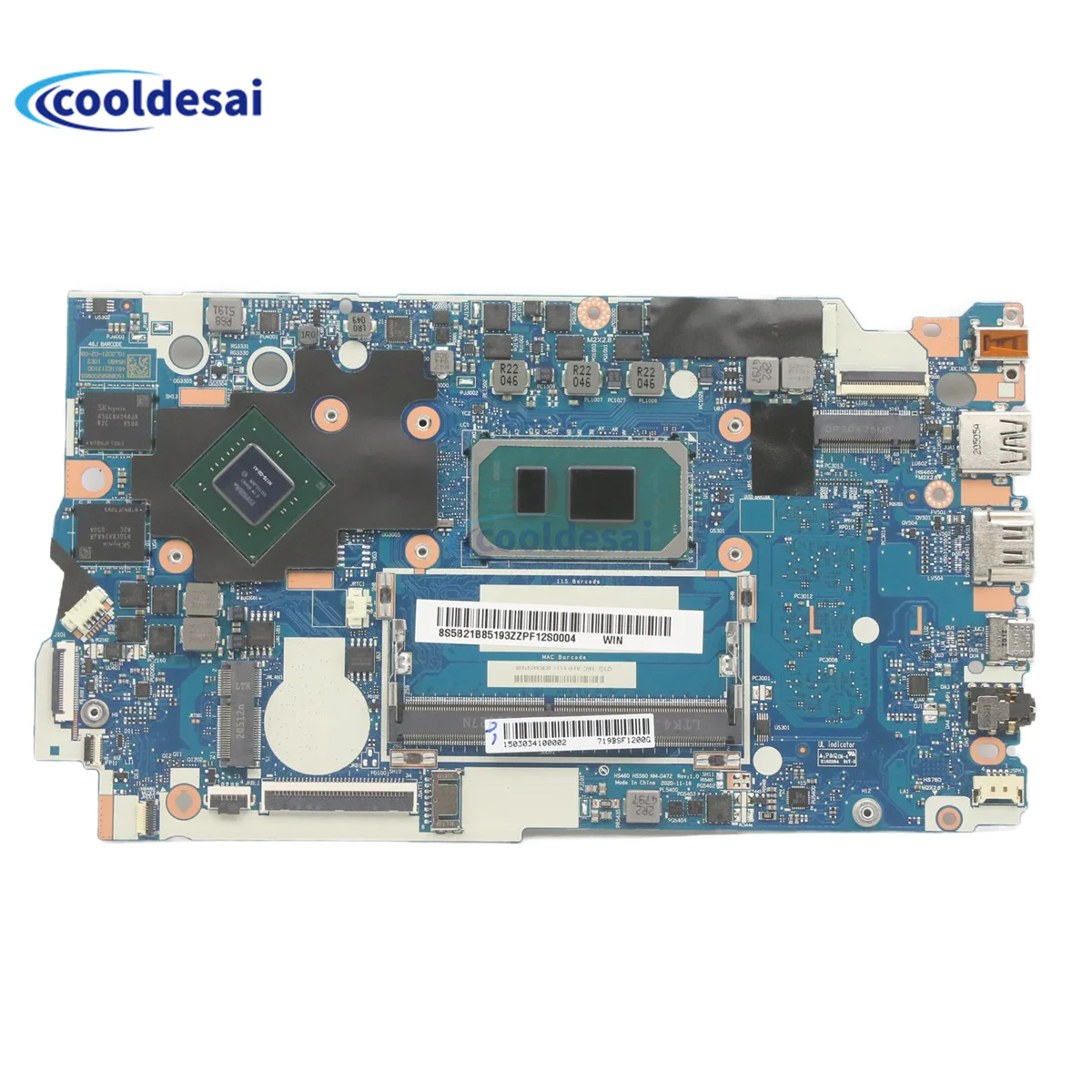 

NM-D472 для Lenovo Ideapad 3-14itl6/ideapad 3-15itl6 материнская плата для ноутбука W i5 1135g 7/ i7 1165G7 4 Гб ОЗУ 100% протестированная работа 5B21B85193