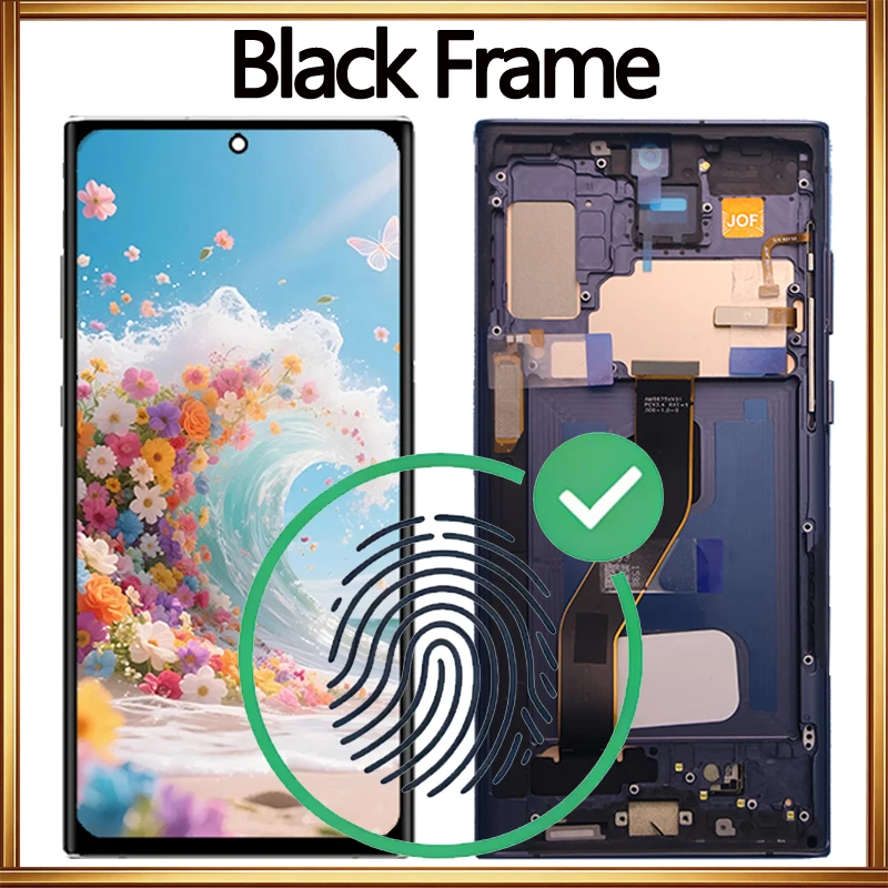 AMOLED Display For Samsung Note 10+ 4G 5G Touch Screen N975F N976F LCD Repair Kit Replacement Support S Pen Fingerprint image 3