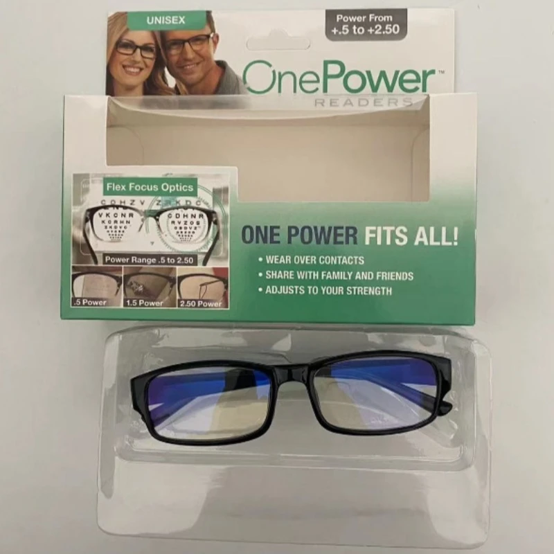 قابل للتعديل نظارات القراءة متعددة البؤر التركيز السيارات ضبط البصرية قارئ قوة واحدة نظارات القراءة نطاقات من 0.5 إلى 2.75