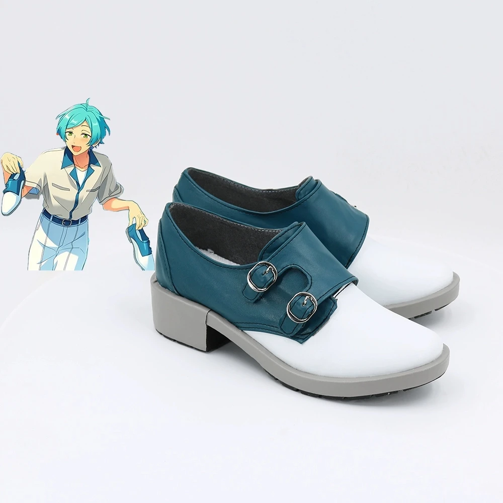 New Anime Ensemble Stars Cosplay Boots Shinkai Kanata Shoes Made Halloween Custom