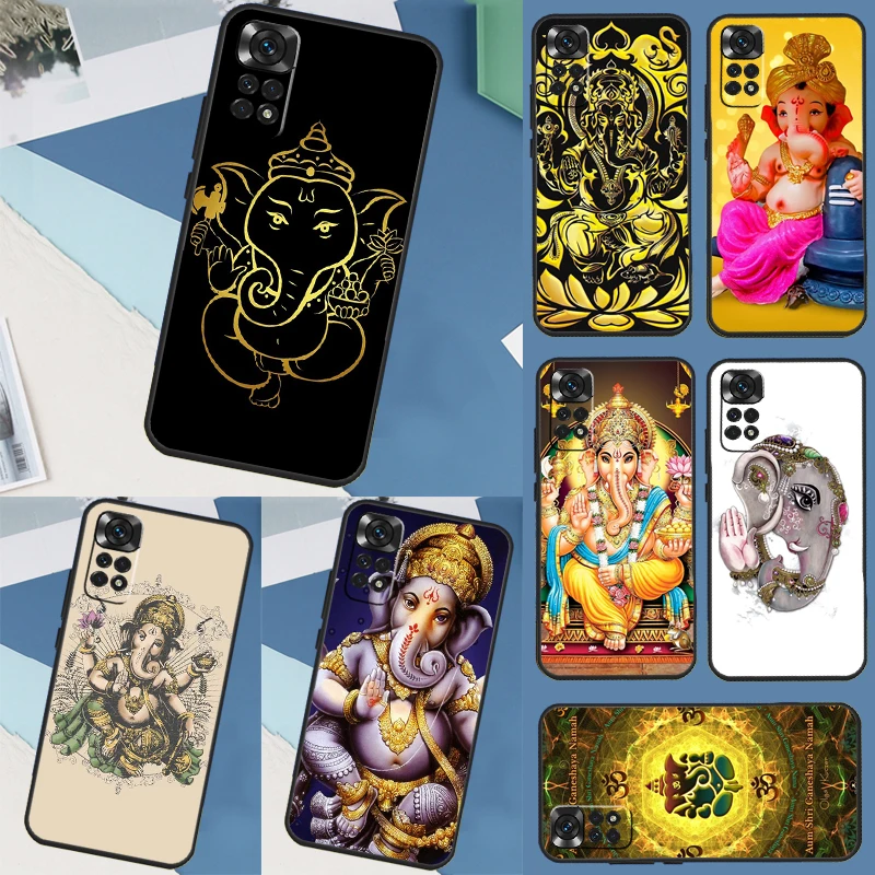 Lord Ganesha Case For Xiaomi Redmi Note 12 11 10 9 8 Pro 12S 11S 10S 9S 8T 10A 10C 9A 9C 9T 12C Cover