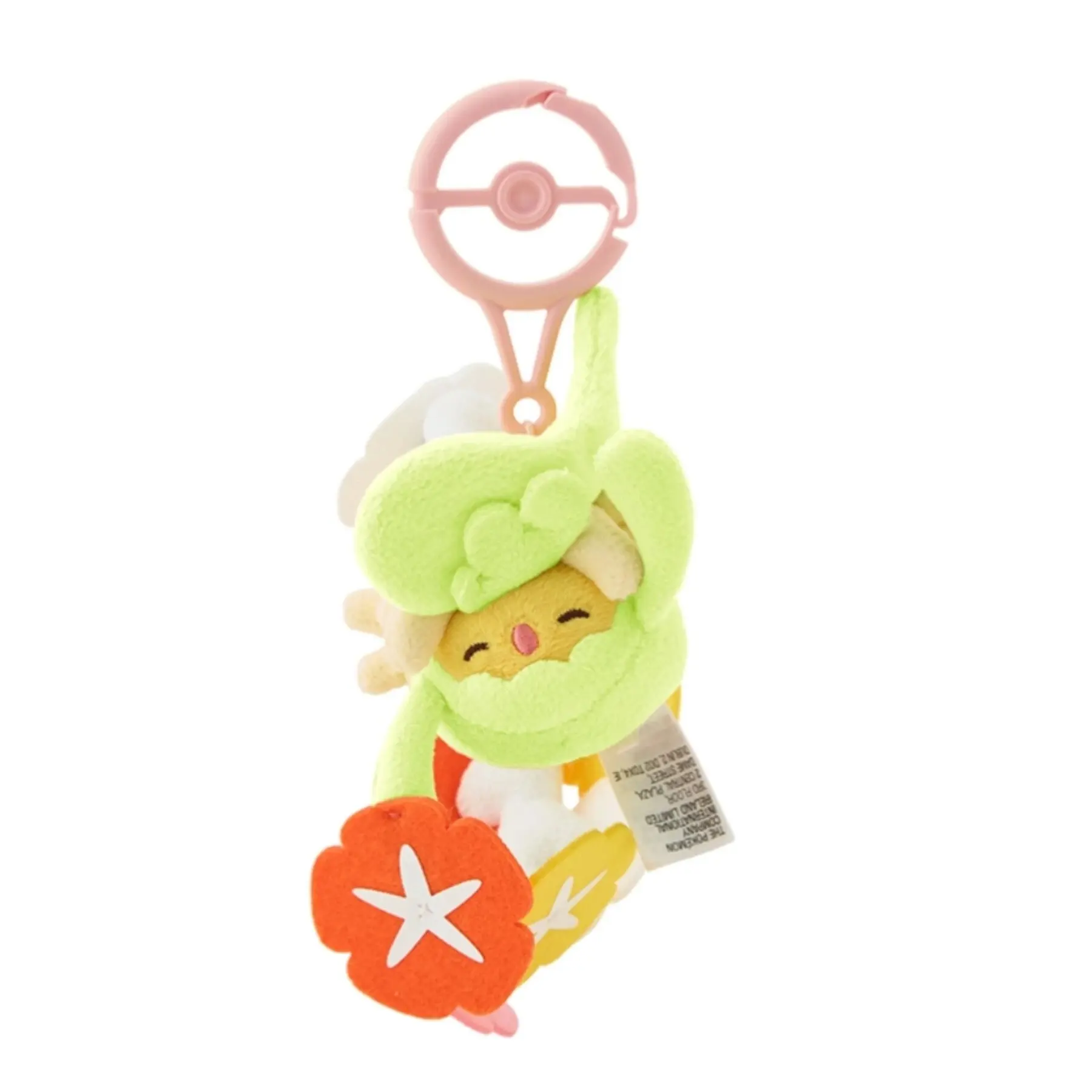 

Original Pokémon （Midarezaki） Wild Blooms Series Fomantis &Roserade &Comfey Soft Aromatherapy plush toy Pendant