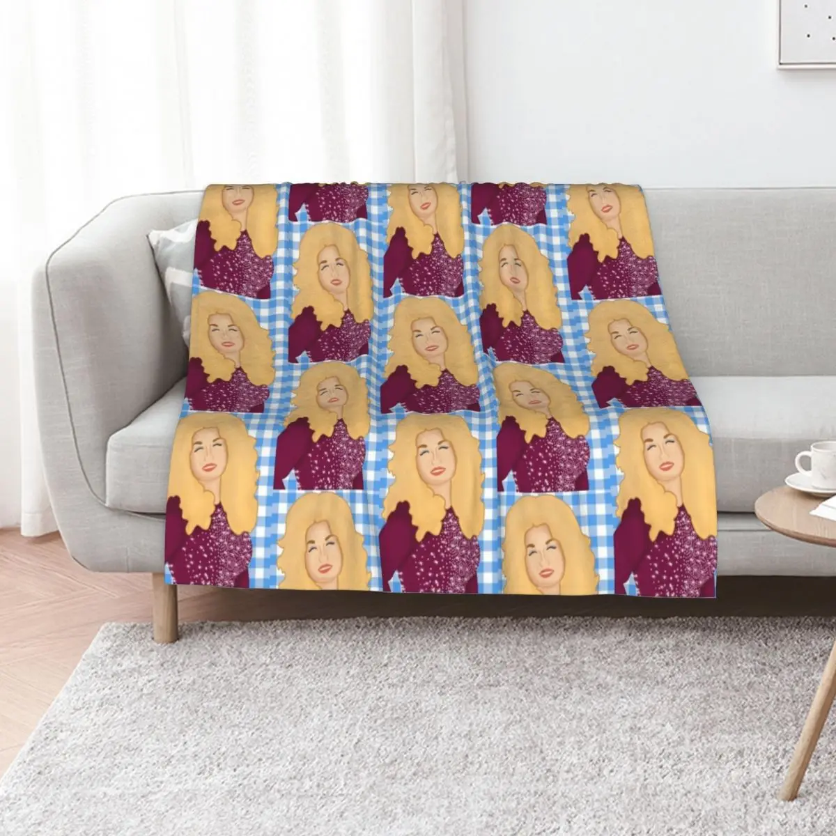 Dolly Throw Blanket Winter beds Decorative Beds Giant Sofa Soft Beds decorative Single Blankets