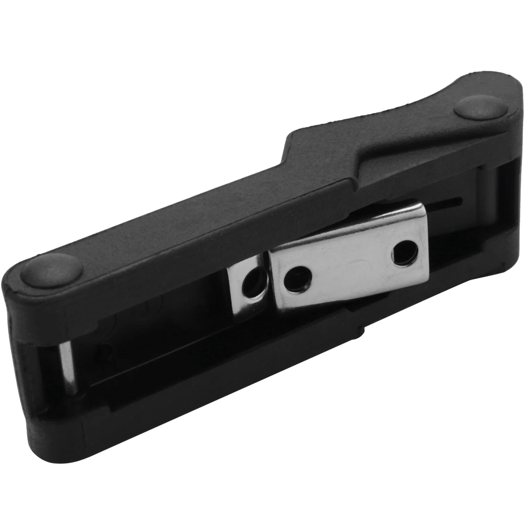 ABVG-2X Flexible Door Draw Latch Lock 3.8 Inch Replacement Soft Rubber Black Over-Center C7-10