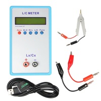 JUNTEK LC-200A LC200A Digital Handheld LCD Capacitance Inductance Meter Precision  1pF-100mF 1uH-100H Online LC Resonance Tester