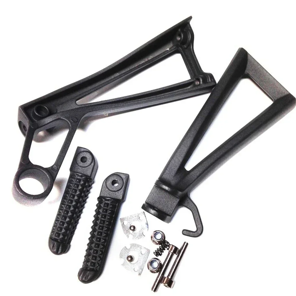 

Motorcycle Passenger Foot Pegs Alloy Rear Assembly Kit or Yamaha YZF R6 2003-2005,R6S 2006-2010