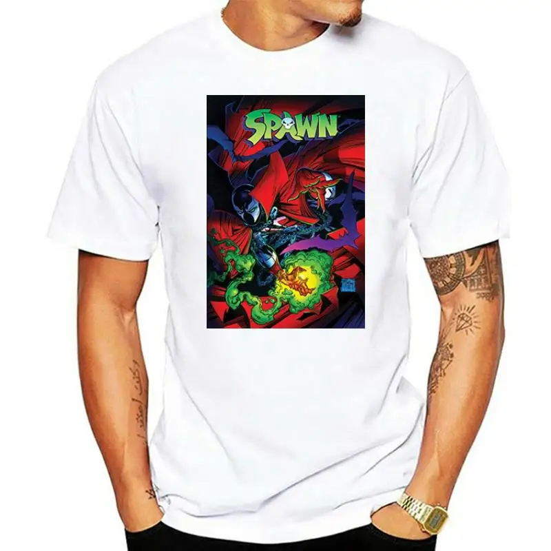 SPAWN VIOLATOR Large IMAGE-SHIRT todd Mcfarlane horror