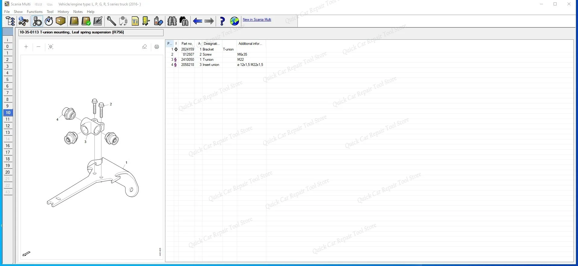 ForScania Multi Unlock 2025.06 /2025.1 إلخ كتالوج الأجزاء الإلكترونية شاحنة حافلة ومحرك سكانيا EPC مع رقعة Unexpire #3