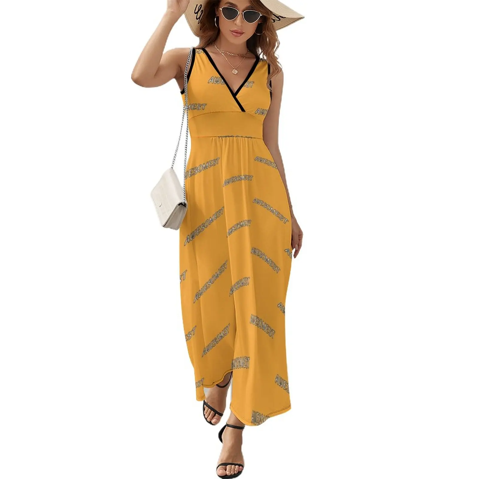 Awesomest OFFICIAL Sleeveless Dress women clothes elegant women's sets summer dresses womens 2023